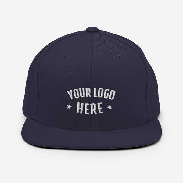 Custom Embroidered Snapback Hat (Qty=1)