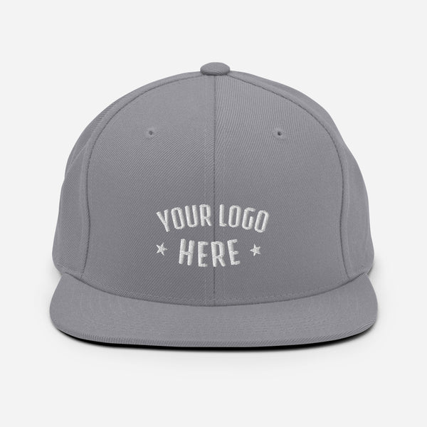 Custom Embroidered Snapback Hat (Qty=1)