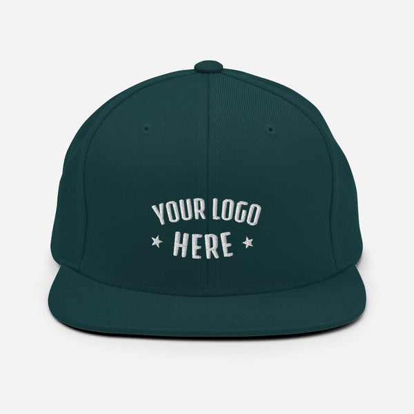 Custom Embroidered Snapback Hat (Qty=1)