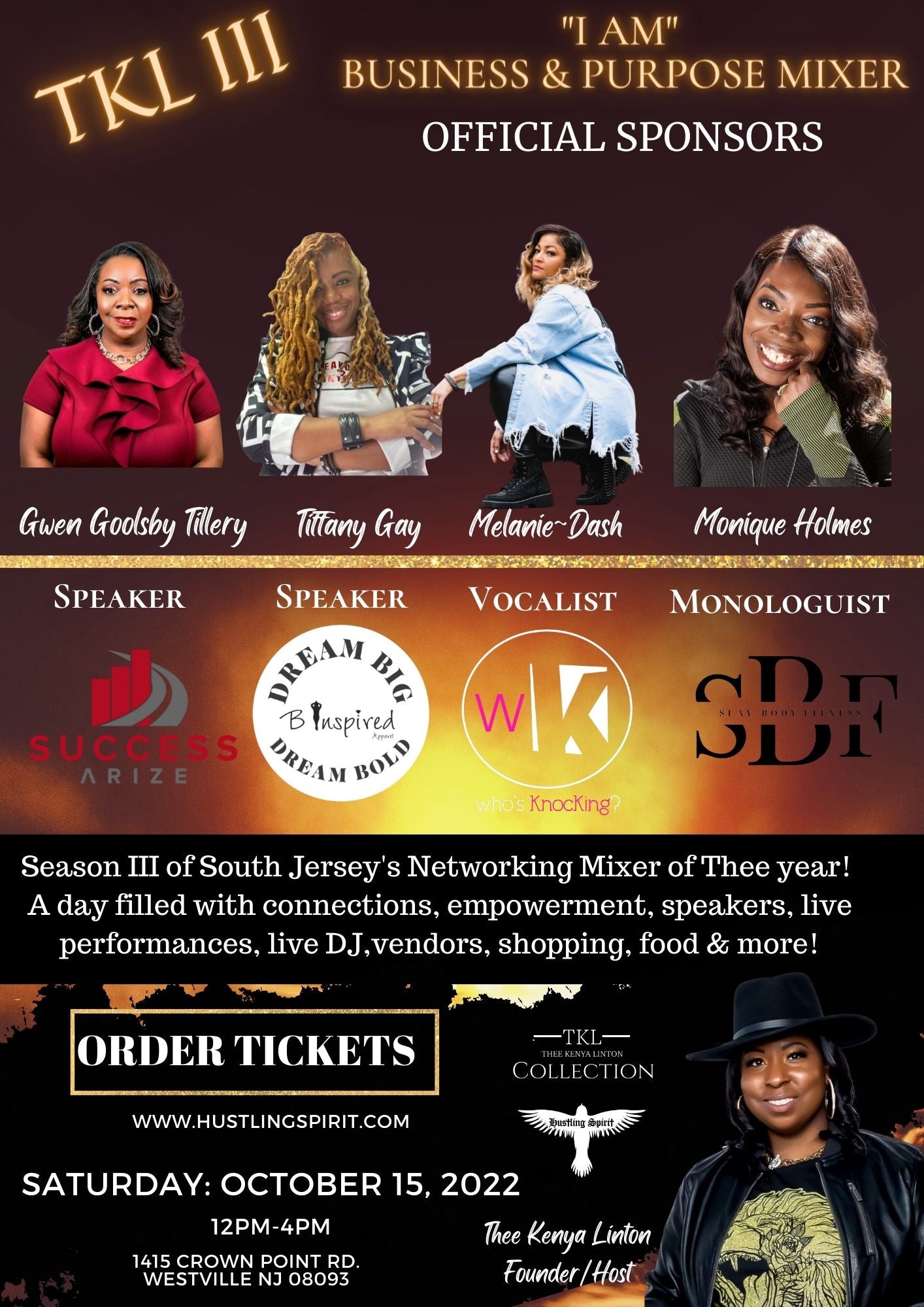TKL III "I AM" Business & Purpose Mixer #3 (Ticket/Qty=1)