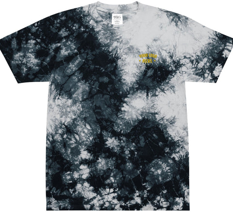 Alumni Oversized Embroidered Tie-Dye Unisex Tee (S-2XL)