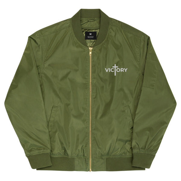 Victory Essential Premium recycled bomber jacket (XS-3XL)