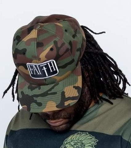 Faith III Snapback Green Camo