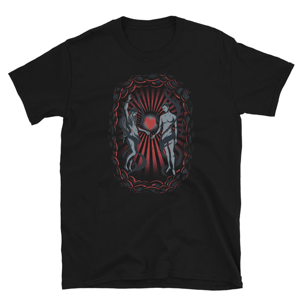 Adam & Eve Vintage Graphic Unisex T-Shirt (S-5XL)