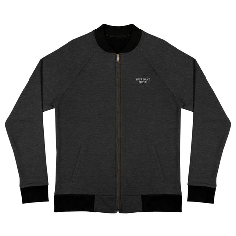 Custom Embroidered Unisex Jacket