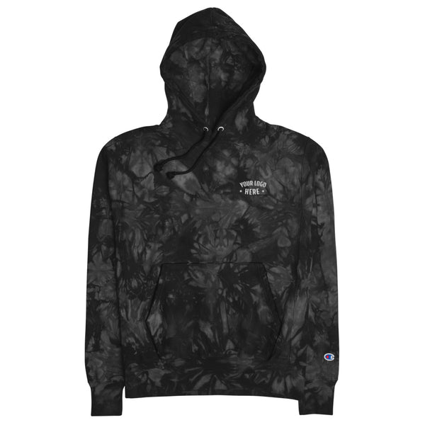 Alumni  Embroidered Unisex Champion tie-dye hoodie