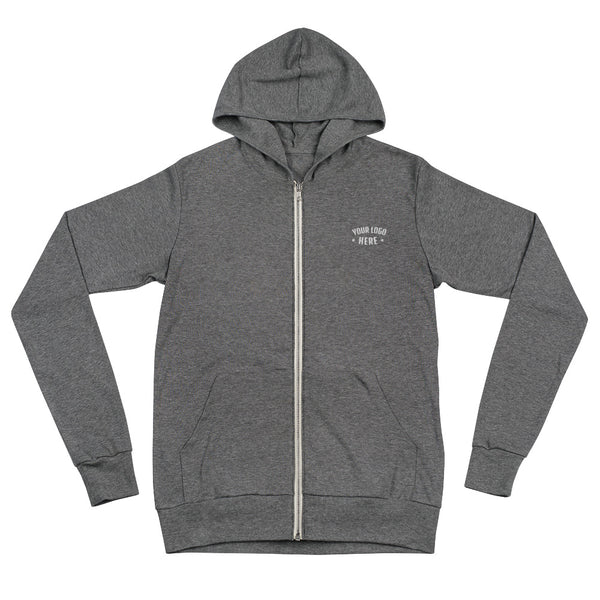 Alumni Unisex zip hoodie (S-2XL)
