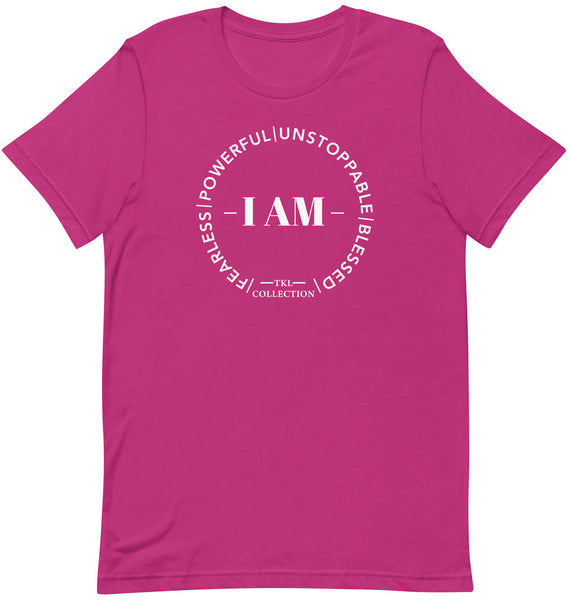 "I AM" Limited-Edition PINK T-Shirt (S-5XL)